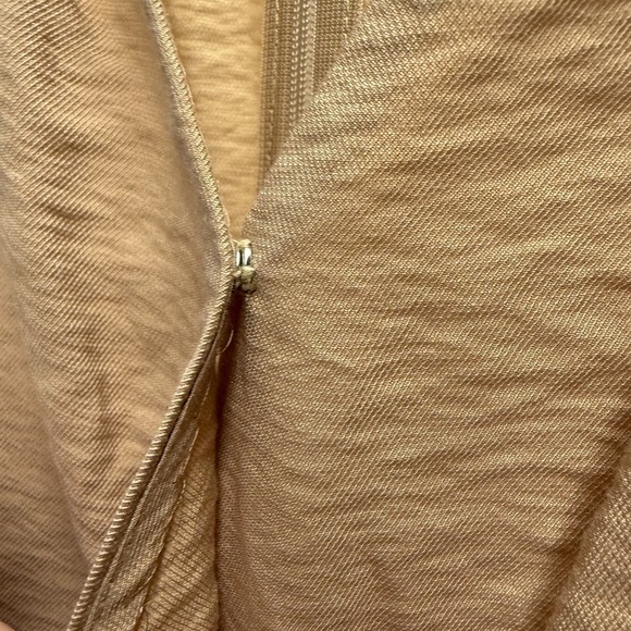 INTERMIX Paula Belted Twill Jumpsuit Size 6 Boho - Picture 5 of 11